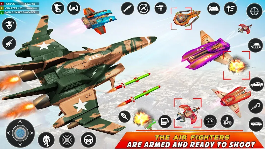 Army Bus Robot Car Game 3d [MOD: Разблокировано] - Скриншот 2
