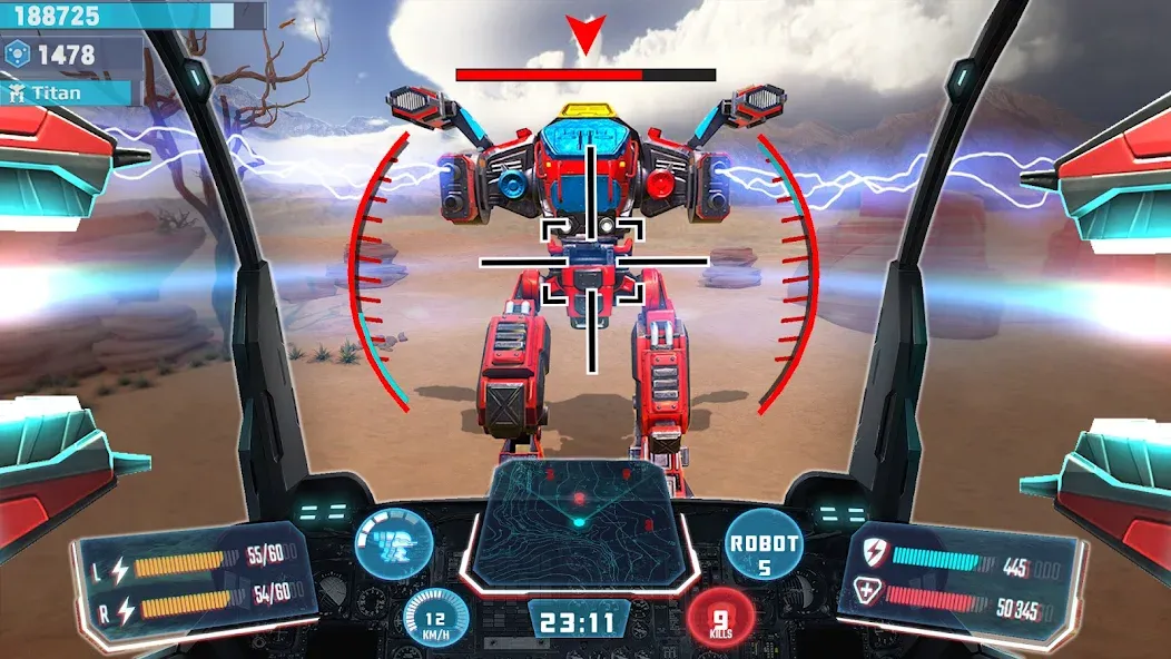 Mech Robot Wars — Multi Robot [MOD: Все открыто] - Скриншот 4
