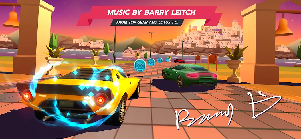 Horizon Chase – Arcade Racing (Хорайзон Чейс) [MOD: Бесконечные деньги] - Скриншот 4