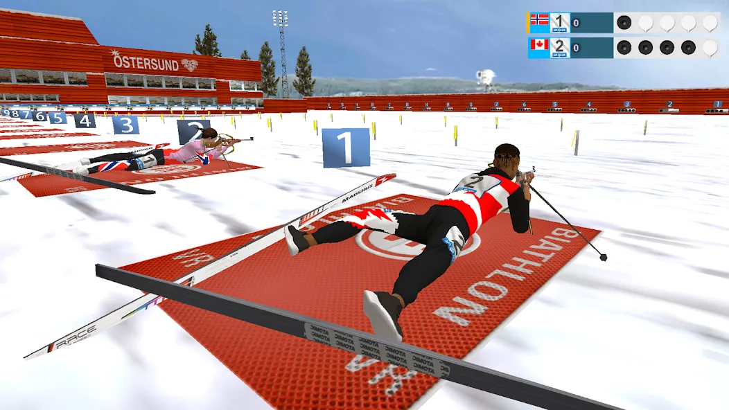 Biathlon VR (Биатлон ) [MOD: Меню/Много денег] - Скриншот 2