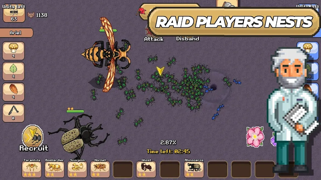 Pocket Ants: Colony Simulator (Покет Муравьи) [MOD: Все разблокировано] - Скриншот 4