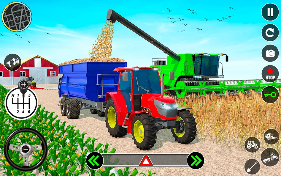 Tractor Farming: Tractor Games (Тракторное хозяйство) [MOD: Разблокировано] - Скриншот 3