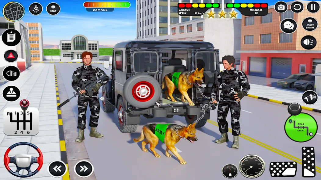 Army Vehicle Transport Truck (Армейский транспортный грузовик для военной техники) [MOD: Mega Mod/Меню] - Скриншот 4
