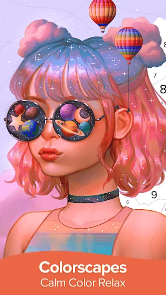 Colorscapes® — Color by Number [MOD: Mega Mod/Меню] - Скриншот 2