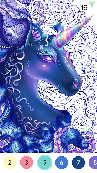 Colorscapes® — Color by Number [MOD: Mega Mod/Меню] - Скриншот 3
