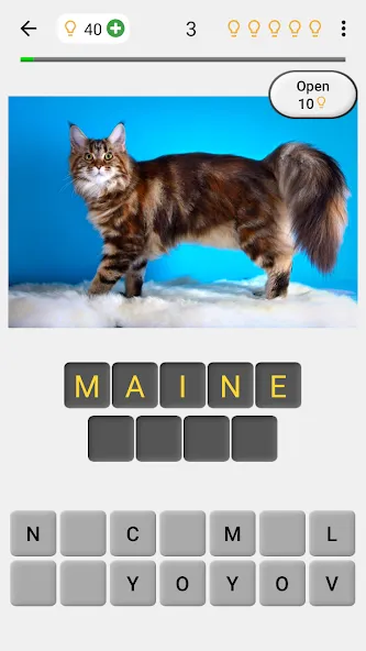 Cats Quiz Guess Popular Breeds [MOD: Mega Mod/Меню] - Скриншот 1