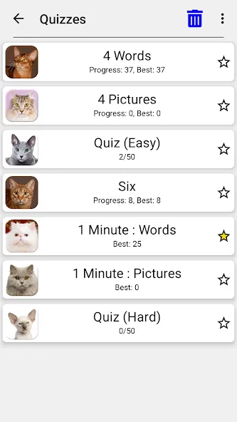 Cats Quiz Guess Popular Breeds [MOD: Mega Mod/Меню] - Скриншот 5