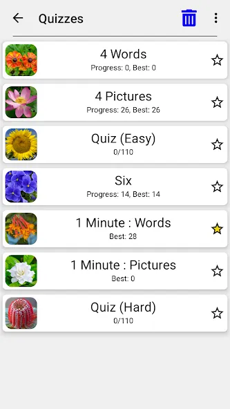 Flowers Quiz — Identify Plants [MOD: Разблокировано] - Скриншот 5