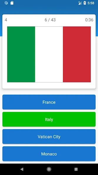 Guess the country! — Quiz [MOD: Много монет/Энергии] - Скриншот 1