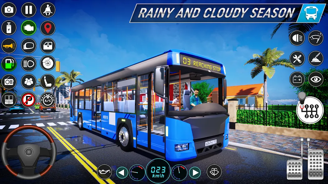 City Bus Simulator: Bus Games (Риал Сити Бас Симулятор Геймс) [MOD: Mega Mod/Меню] - Скриншот 5