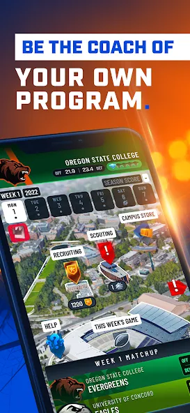 The Program: College Football (Зе Програм) [MOD: Все разблокировано] - Скриншот 1