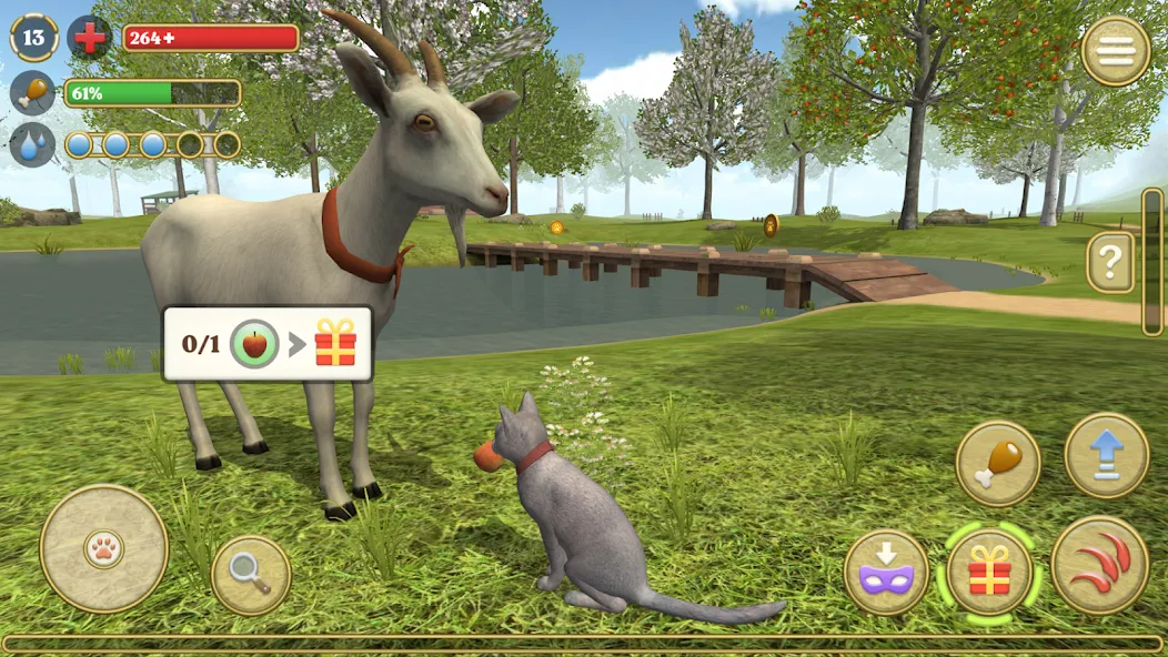 Cat Simulator : Kitties Family [MOD: Все открыто] - Скриншот 3