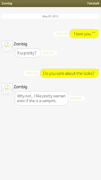 Faketalk — Chatbot (Фэйкталк) [MOD: Бесконечные деньги] - Скриншот 1