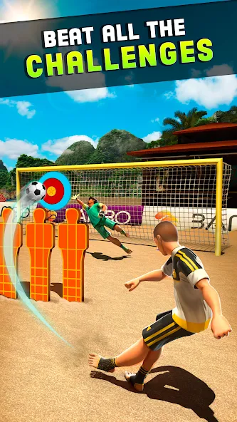 Shoot Goal — Beach Soccer Game (Шут) [MOD: Все разблокировано] - Скриншот 1