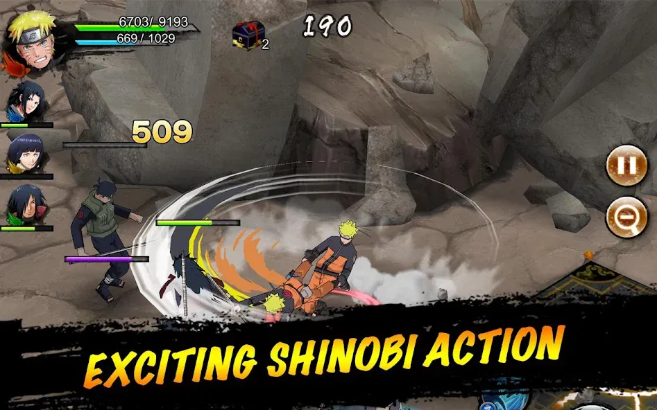 NARUTO X BORUTO NINJA VOLTAGE (Наруто и Боруто Ниндзя Вольтаж) [MOD: Много монет/Энергии] - Скриншот 2