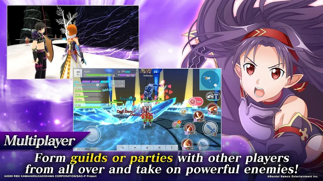 SAO Integral Factor — MMORPG (САО Интегральный Фактор) [MOD: Мод Меню/Взлом] - Скриншот 5