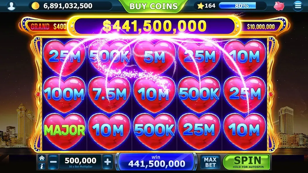 Slots of Vegas (Слоты Вегаса) [MOD: Все открыто] - Скриншот 2