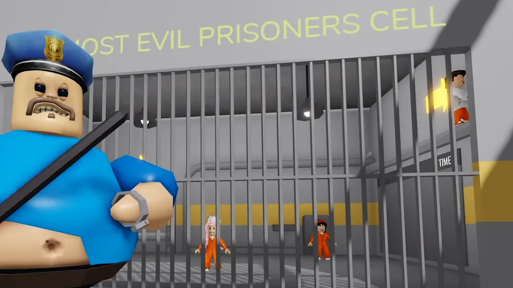 Barry Prison Escape JailBreak (Барри Побег из тюрьмы ) [MOD: Mega Mod/Меню] - Скриншот 1