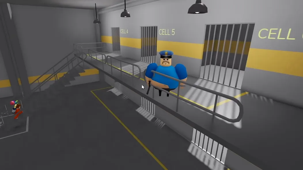 Barry Prison Escape JailBreak (Барри Побег из тюрьмы ) [MOD: Mega Mod/Меню] - Скриншот 3