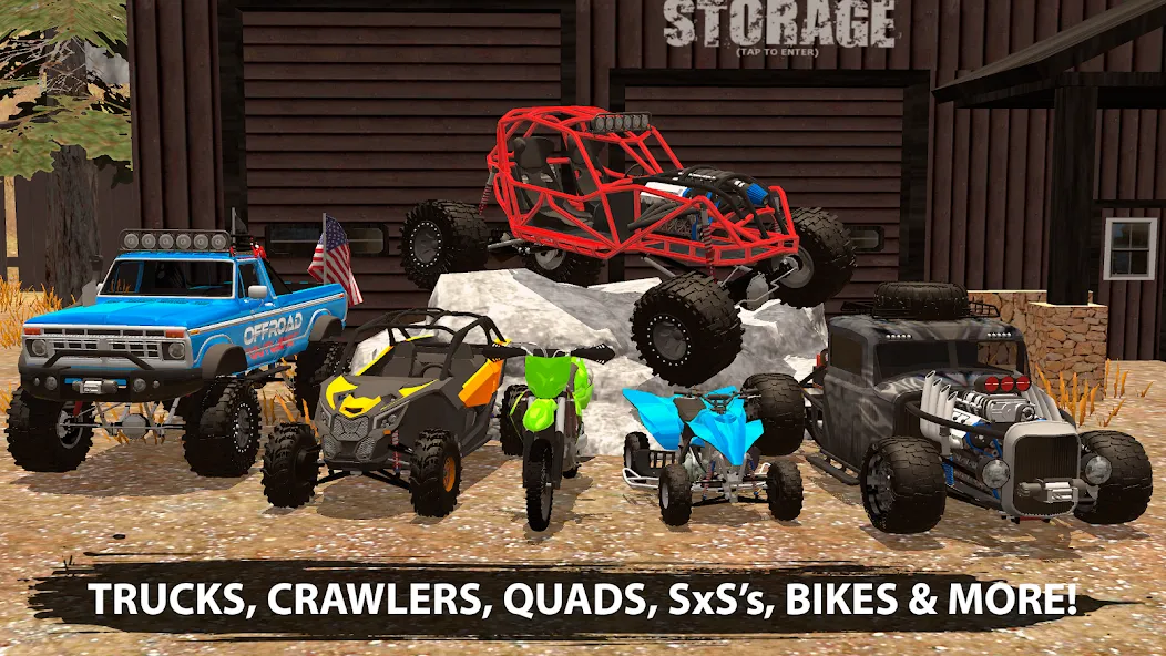 Offroad Outlaws (Оффроуд Аутлоус) [MOD: Premium/Unlocked] - Скриншот 1