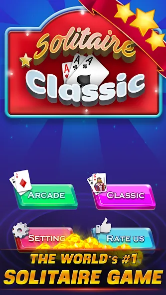 Solitaire Classic (Солитер Классик) [MOD: Разблокировано] - Скриншот 5