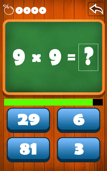 Learn multiplication table [MOD: Mega Mod/Меню] - Скриншот 2
