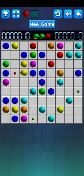 Lines 98 Classic — Color Lines [MOD: Premium/Unlocked] - Скриншот 2