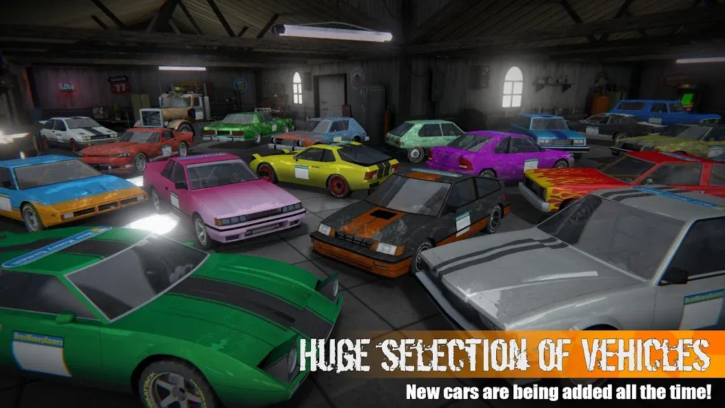 Demolition Derby 3 (Демолиция Дерби 3) [MOD: Все разблокировано] - Скриншот 4