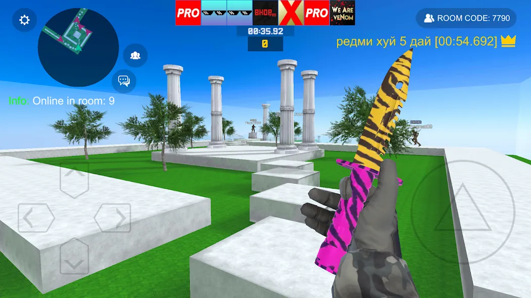 bhop pro (бхоп про) [MOD: Бесконечные деньги] - Скриншот 3