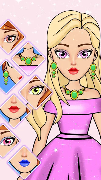 DIY Paper Princess Doll Games (Ди пейпер принцесс кьют доллс) [MOD: Premium/Unlocked] - Скриншот 1
