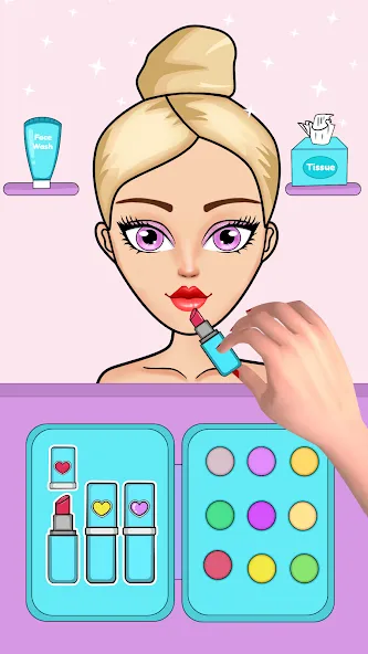 DIY Paper Princess Doll Games (Ди пейпер принцесс кьют доллс) [MOD: Premium/Unlocked] - Скриншот 3