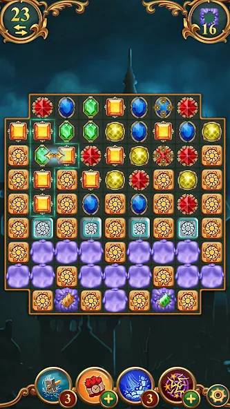 Clockmaker: Jewel Match 3 Game [MOD: Разблокировано] - Скриншот 5