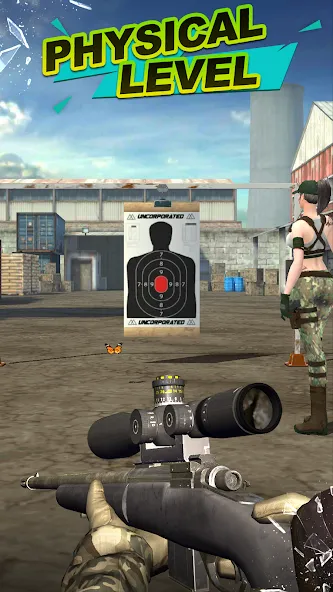 Gun Shooting Range [MOD: Бесконечные деньги] - Скриншот 2