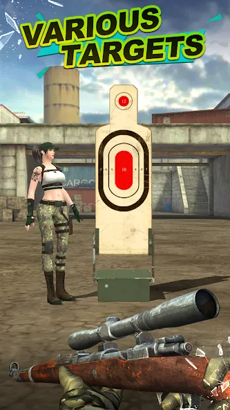 Gun Shooting Range [MOD: Бесконечные деньги] - Скриншот 4