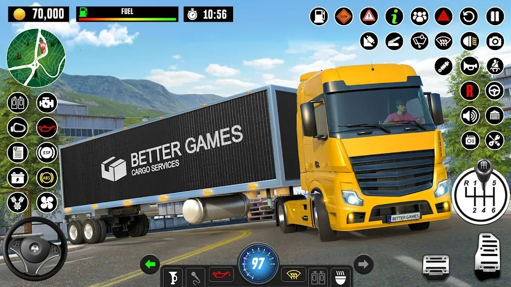 Truck Games — Driving School [MOD: Много монет/Энергии] - Скриншот 1