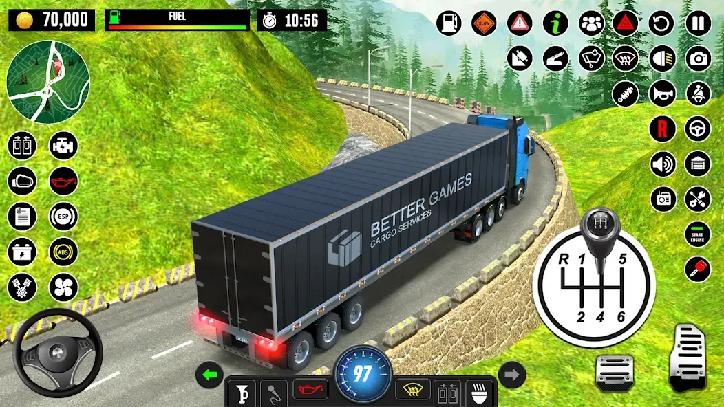 Truck Games — Driving School [MOD: Много монет/Энергии] - Скриншот 3