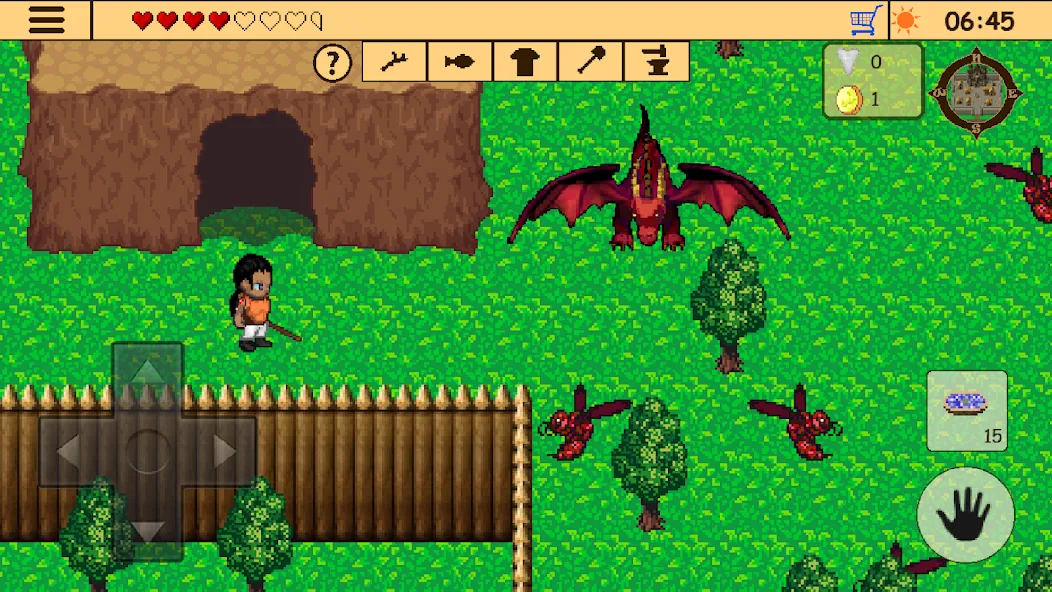 Survival RPG 3:Lost in time 2D (Сурвивал РПГ 3) [MOD: Все разблокировано] - Скриншот 2