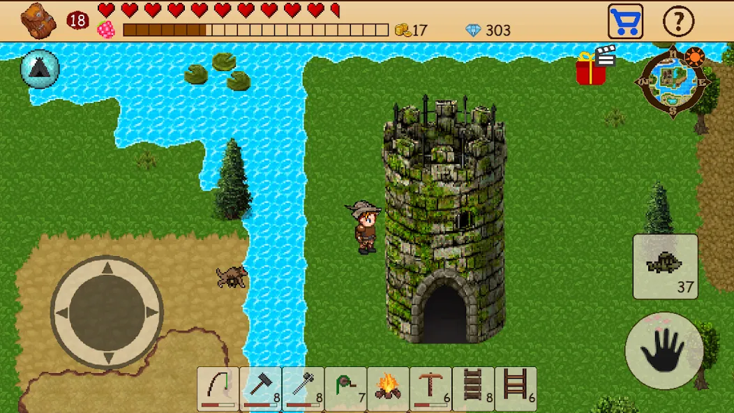 Survival RPG: Open World Pixel (Сурвайвл РПГ) [MOD: Mega Mod/Меню] - Скриншот 3