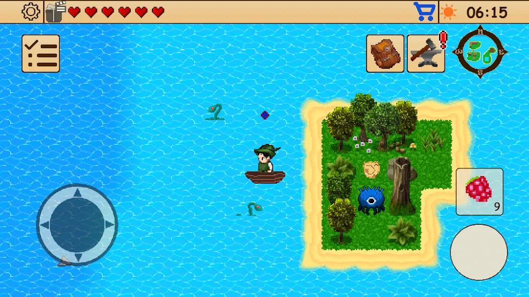 Survival RPG 1: Island Escape (Сурвивал РПГ 1) [MOD: Разблокировано] - Скриншот 1