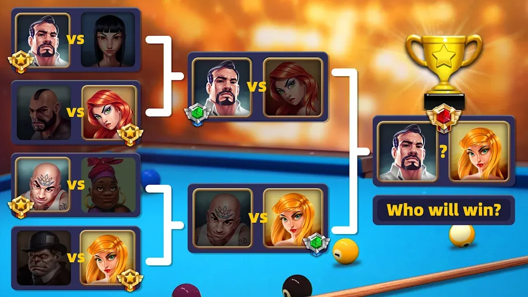 8 Pool Clash (Пул Клаш) [MOD: Мод Меню/Взлом] - Скриншот 4