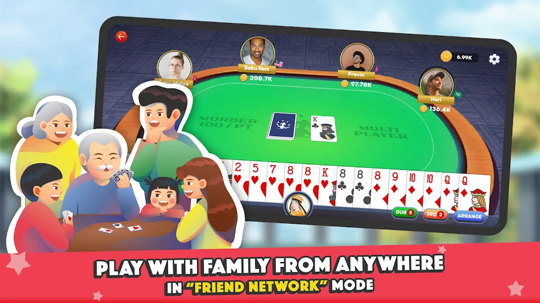 Marriage Card Game by Bhoos (Игра в карты Брак по Бхоосу) [MOD: Все открыто] - Скриншот 2