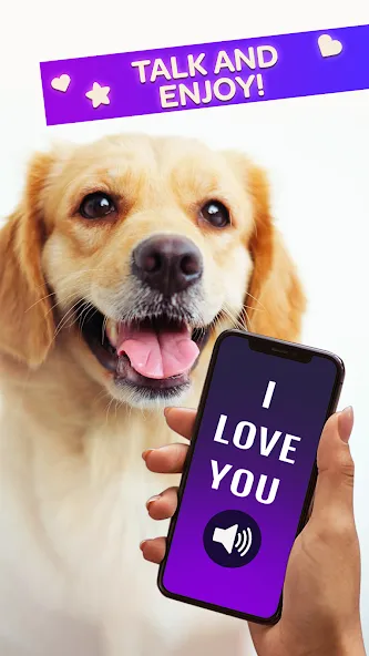 Dog Translator Pet Speak Talk [MOD: Mega Mod/Меню] - Скриншот 3