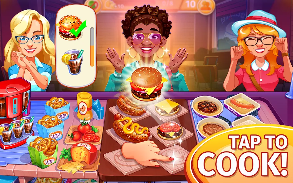 Cooking Craze: Restaurant Game [MOD: Premium/Unlocked] - Скриншот 1