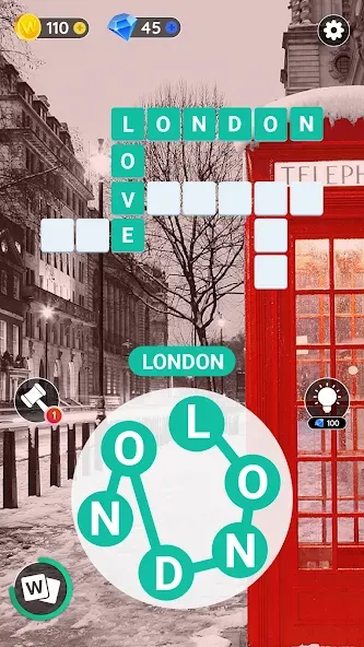 Word City: Connect Word Game (Ворд Сити) [MOD: Mega Mod/Меню] - Скриншот 1