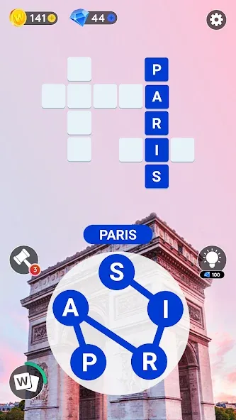 Word City: Connect Word Game (Ворд Сити) [MOD: Mega Mod/Меню] - Скриншот 2