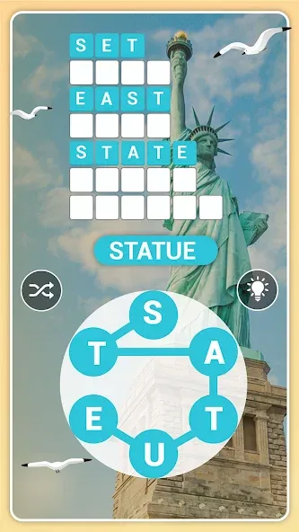 Word City Classic: Word Search (Уорд Сити Классик) [MOD: Все разблокировано] - Скриншот 3