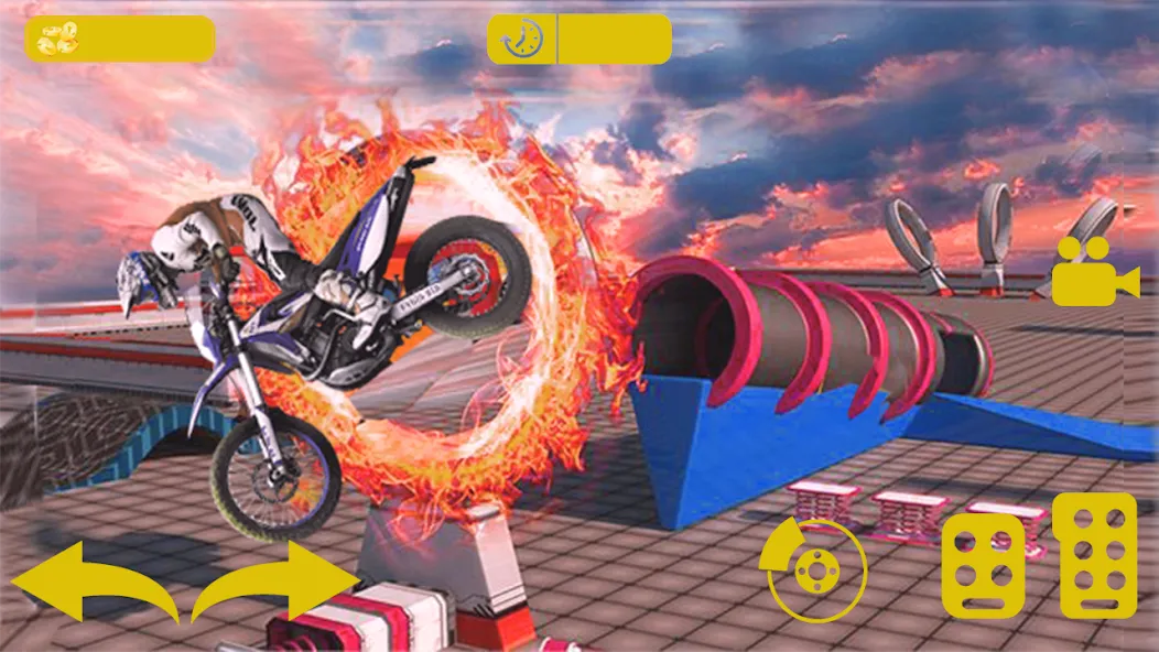 Bike stunt 3d games-Bike games [MOD: Много монет/Энергии] - Скриншот 4
