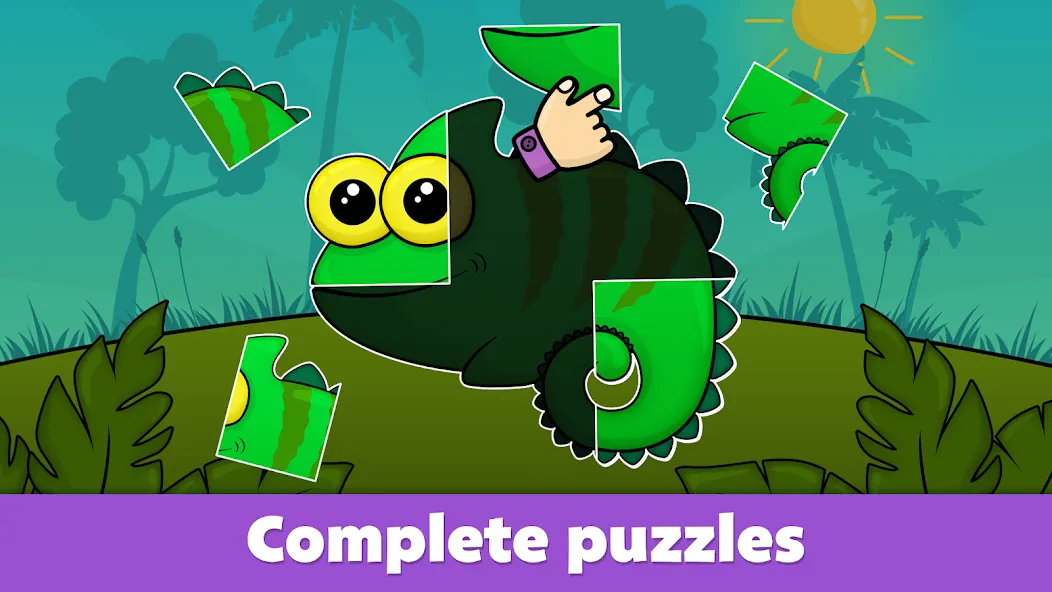 Kids Puzzle Games 2-5 years [MOD: Меню/Много денег] - Скриншот 3