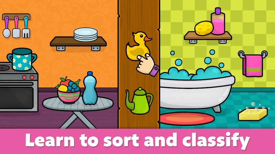 Baby Games: Shapes and Colors [MOD: Много монет/Энергии] - Скриншот 2