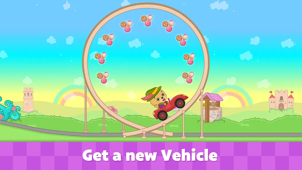 Bimi Boo Car Games for Kids [MOD: Разблокировано] - Скриншот 2